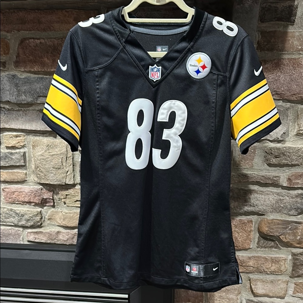 Nike Black and Yellow NFL Women's Jersey